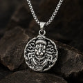 Shree Hanuman Silver Pendant with Premium Silver Finish