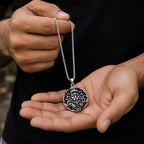 Shree Hanuman Silver Pendant with Premium Silver Finish