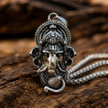 Shree Ganesh Silver Pendant with Elegant Daily Wear Design