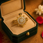 Premium Meru Ring with Adjustable Gold Finish