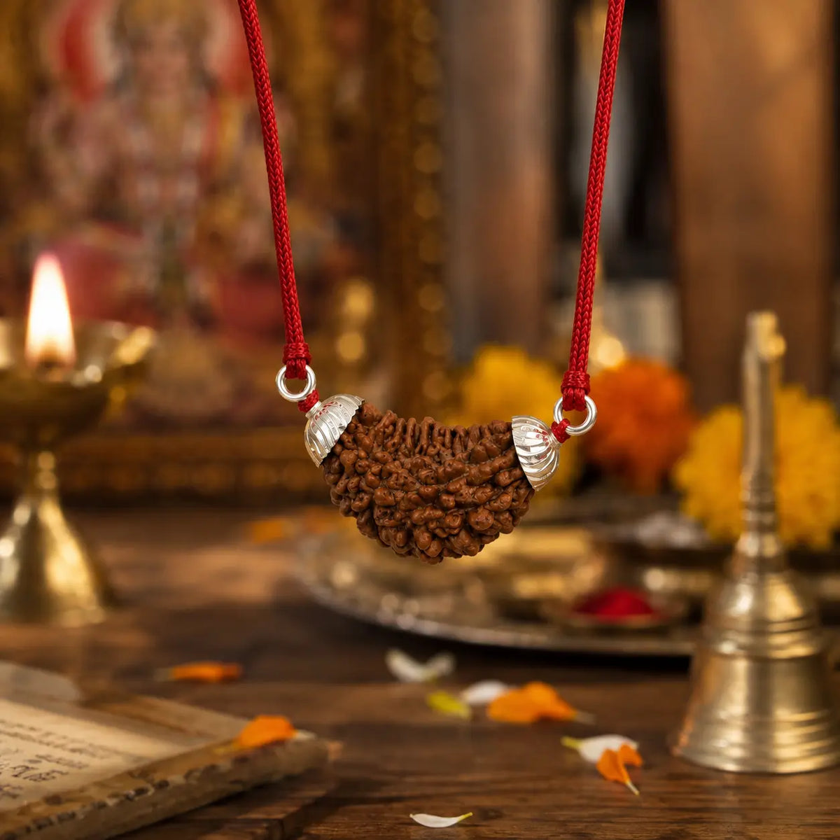 1 Mukhi Rudraksha pandent – Original Certified Rudraksha
