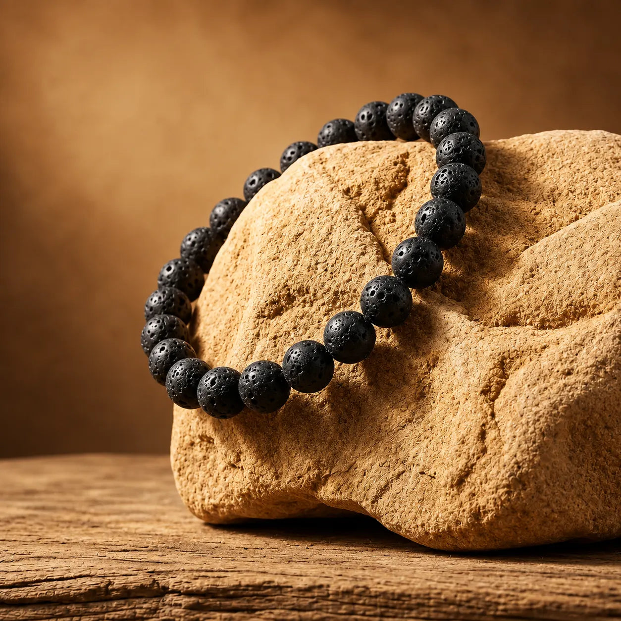 7 Chakra Lava Stone Bracelet – Natural Healing & Energy Balance