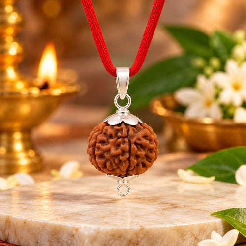 5 Mukhi Rudraksha Pendant – Original Certified Rudraksha