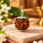 5 Mukhi Rudraksha Pendant – Original Certified Rudraksha
