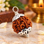 6 Mukhi Rudraksha Pendant – Original Certified Rudraksha