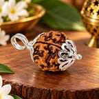 3 Mukhi Rudraksha Pendant – Original Certified Rudraksha