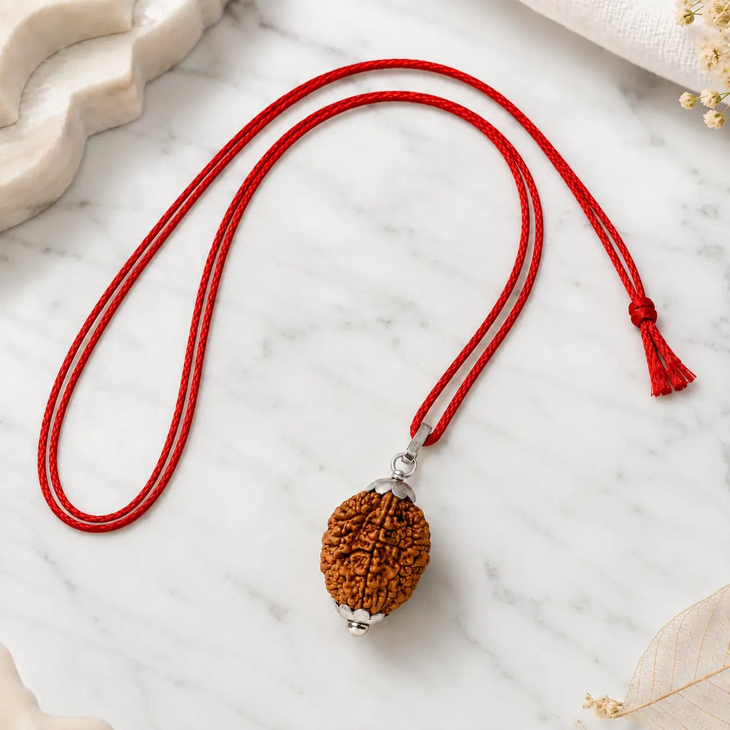 2 Mukhi Rudraksha Pendant – Original Certified Rudraksha