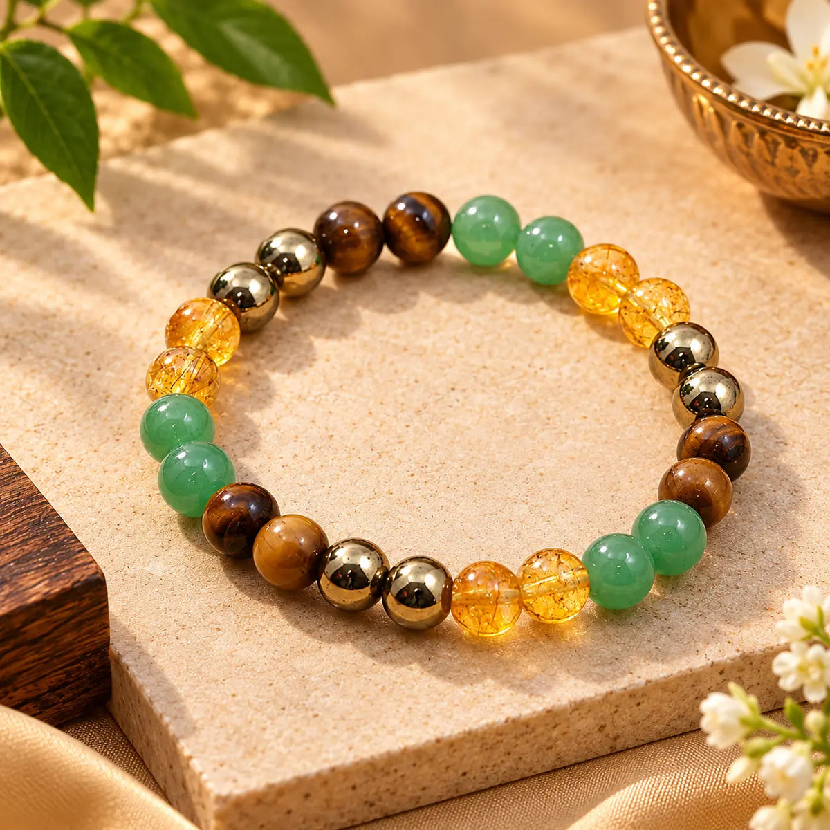 Dhan Yog Bracelet – Premium Wealth & Prosperity Crystal Bracelet
