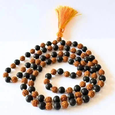 Original Rudraksha & Karungali Mala for Daily Spiritual Use