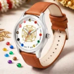 Analog Watch - For Men Navagraha_AstroWatch_Man_Brown