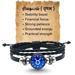 taurus-zodiac-leather-bracelet-with-silver-accent-divine-touch-2